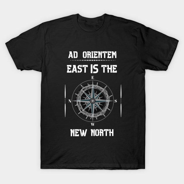 Ad Orientem Compass Crown of Thorns T-Shirt by stadia-60-west